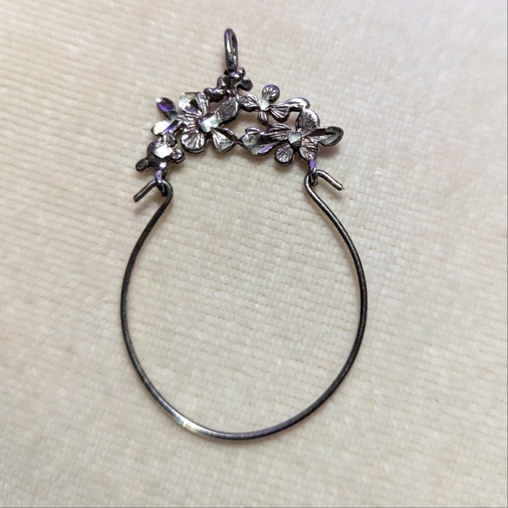 Vintage Charm Holder Necklace